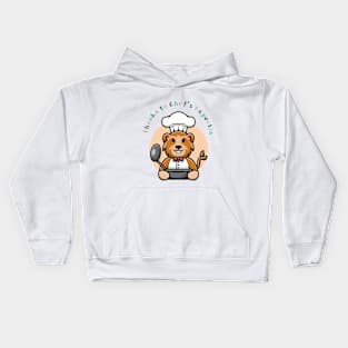 Lion Chef Kids Hoodie